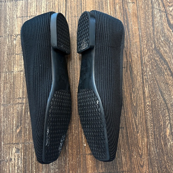 Vivaia Margot 2.0 Square-Toe V-Cut Knit Flats 37.5 / 7.5 VGUC - Picture 2 of 9